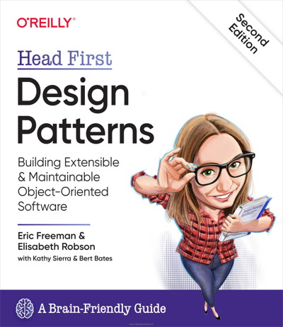 Head First Design Patterns book cover