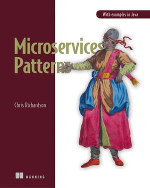 Microservices Patterns book cover