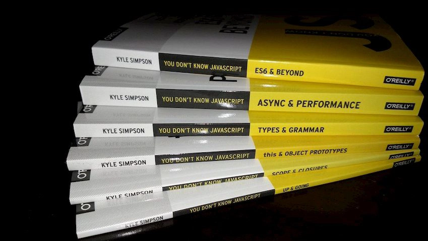 You Don't Know JS series book cover